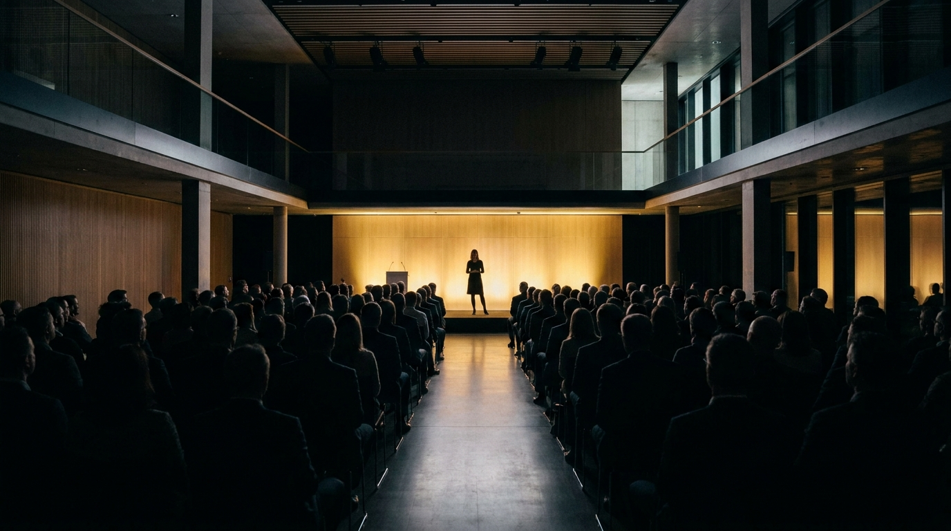 Prix d’une conférence santé mentale : conférence en entreprise devant un public