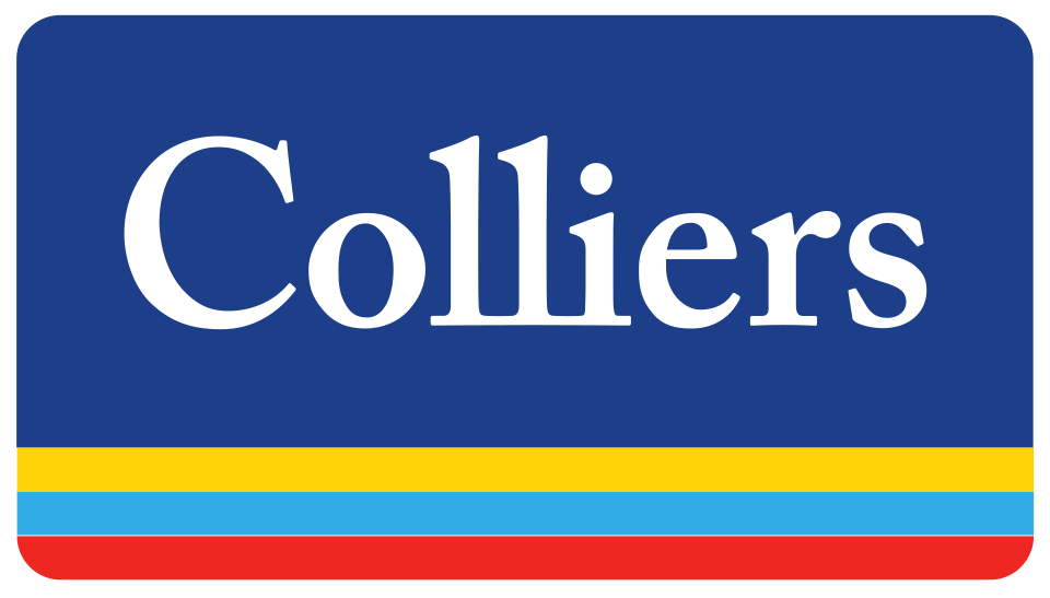 Logo Colliers – immobilier d'entreprise – référence conférence Catherine Testa